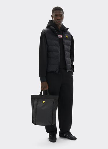 Tote backpack with Ferrari Scudetto Tote backpack with Ferrari Scudetto Nero SBNBP0016HMM0032f