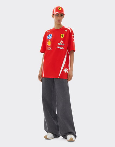 Ferrari Hamilton Replica Drivers Authentic 2026 Puma for Scuderia Ferrari HP T-shirt Red LA0H2f