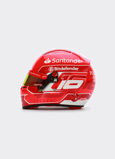2024 Charles Leclerc helmet in 1:1 scale Ferrari 2024 Charles Leclerc helmet in 1:1 scale 红色 F1342f