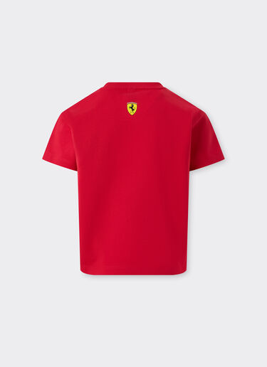  T-shirt with Scuderia Ferrari graphic Rosso SJBTH0059JCO0021f
