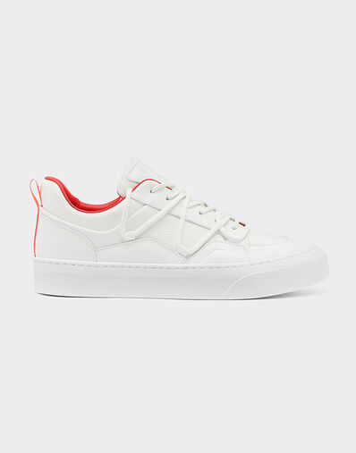 Ferrari Ferrari leather trainers Bianco Sporco 51092f