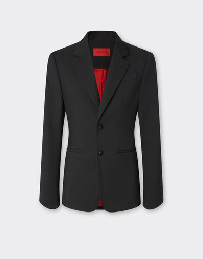 Ferrari Q-Cycle® 混色羊毛西装外套 炭灰色 49804f
