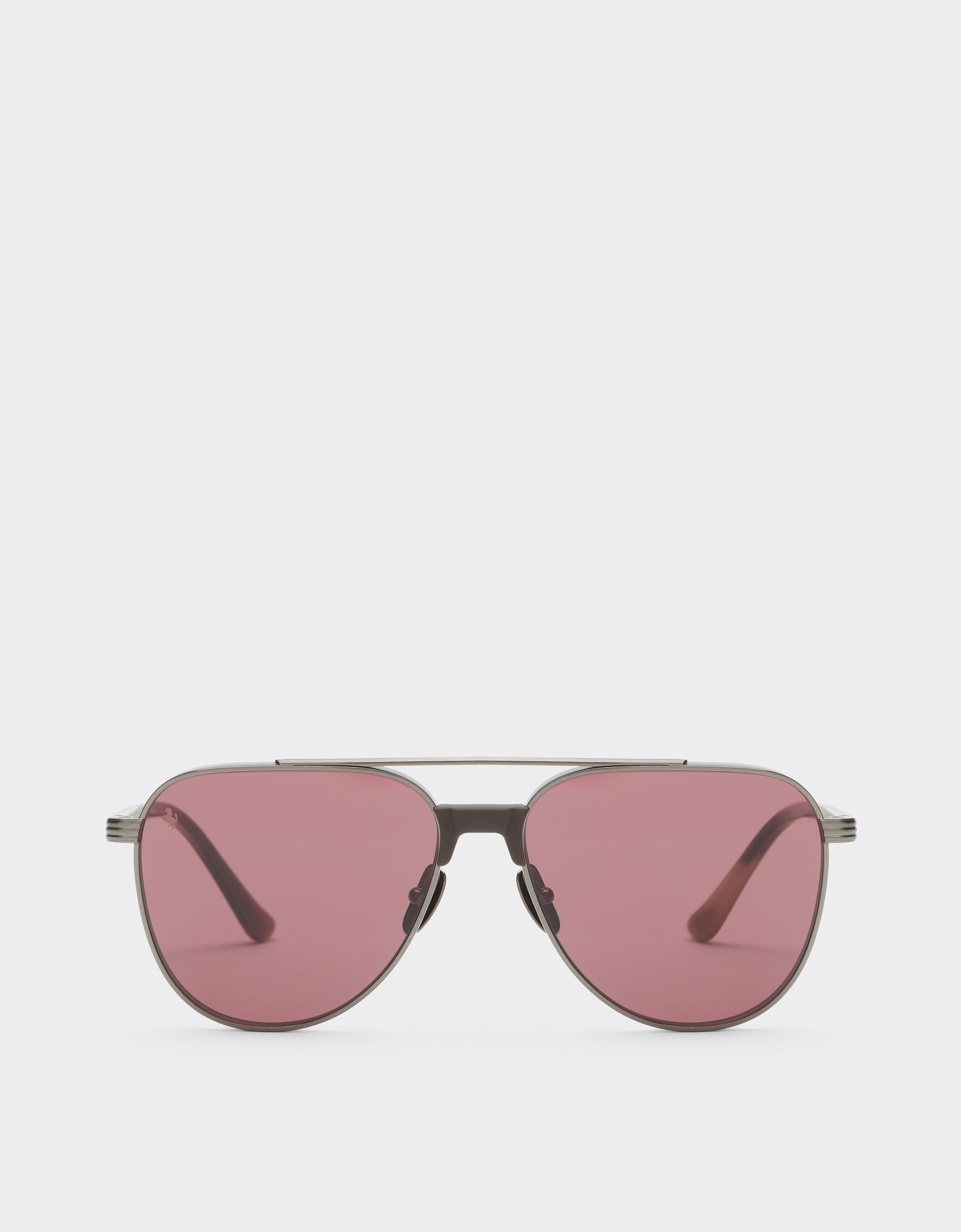 Ferrari Ferrari sunglasses in glossy gunmetaltitanium and acetate with exclusive Contrast Pro™ lenses Gunmetal LA0KZf