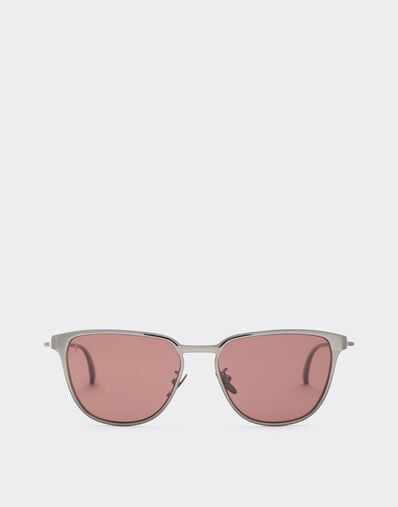 Ferrari Ferrari sunglasses ingunmetal metalwith purple polarized lenses Gunmetal LA0LBf