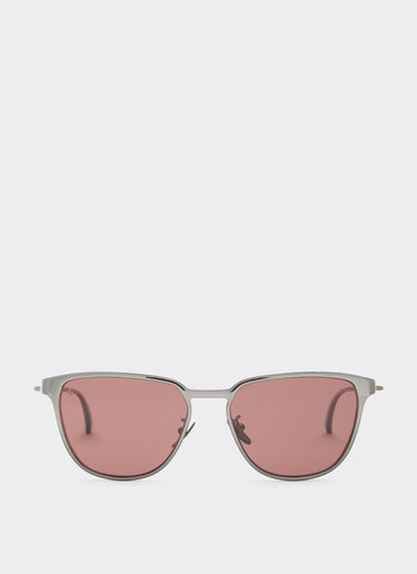 Ferrari Ferrari sunglasses ingunmetal metalwith purple polarized lenses Gunmetal LA0LBf
