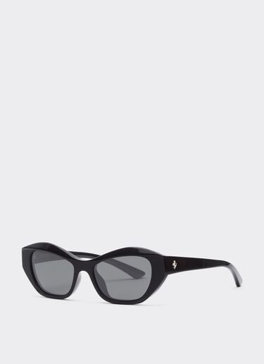 Ferrari sunglasses in glossy blackacetate with black polarized lenses Ferrari Ferrari sunglasses in glossy blackacetate with black polarized lenses Nero LA0L2f