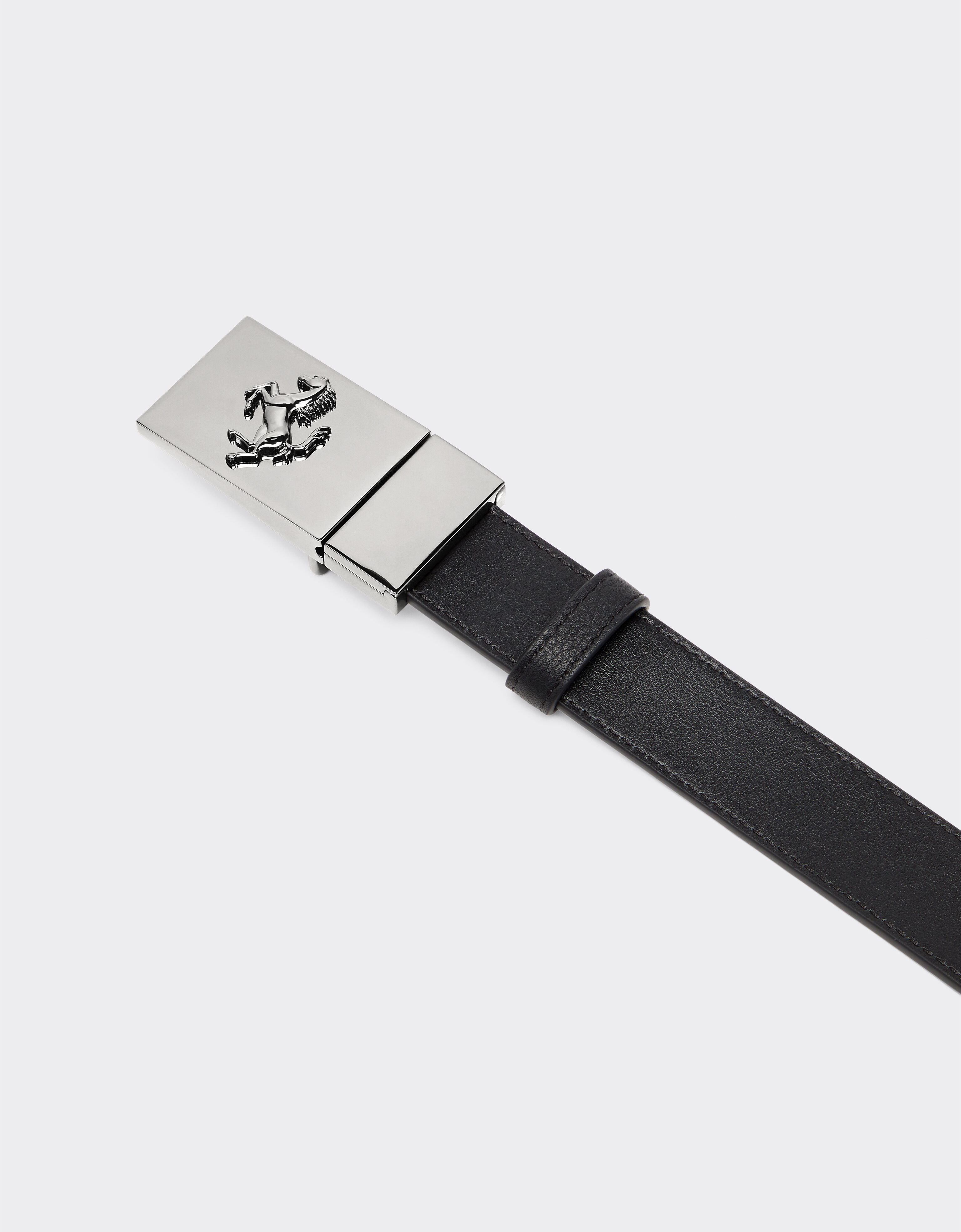 Ferrari Reversible leather belt Nero 50411f