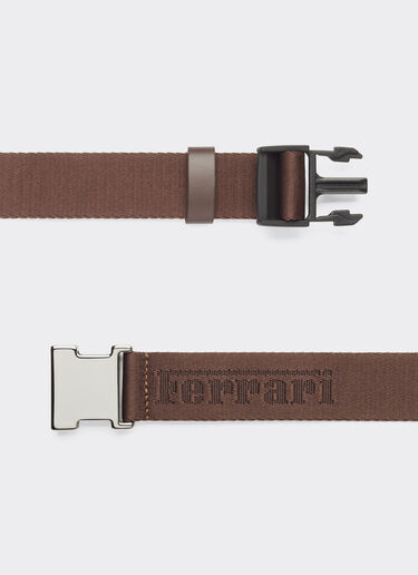 Ferrari Ferrari logo belt Dark Brown 20383f