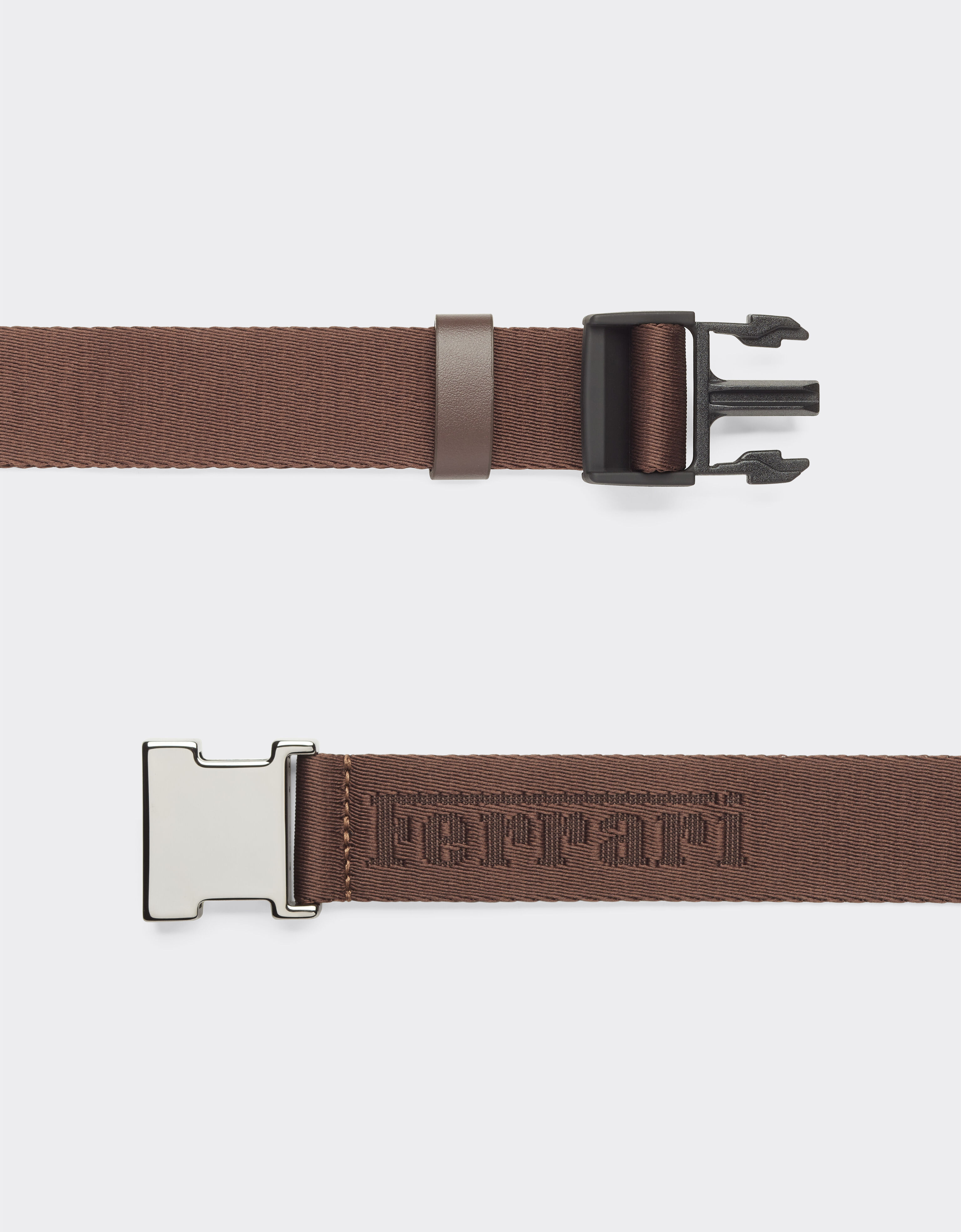 Ferrari Ferrari logo belt Dark Brown 20383f
