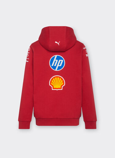 Ferrari Puma 与 Scuderia Ferrari HP 合作款2025车队青少年连帽衫 樱桃色 LA029fK