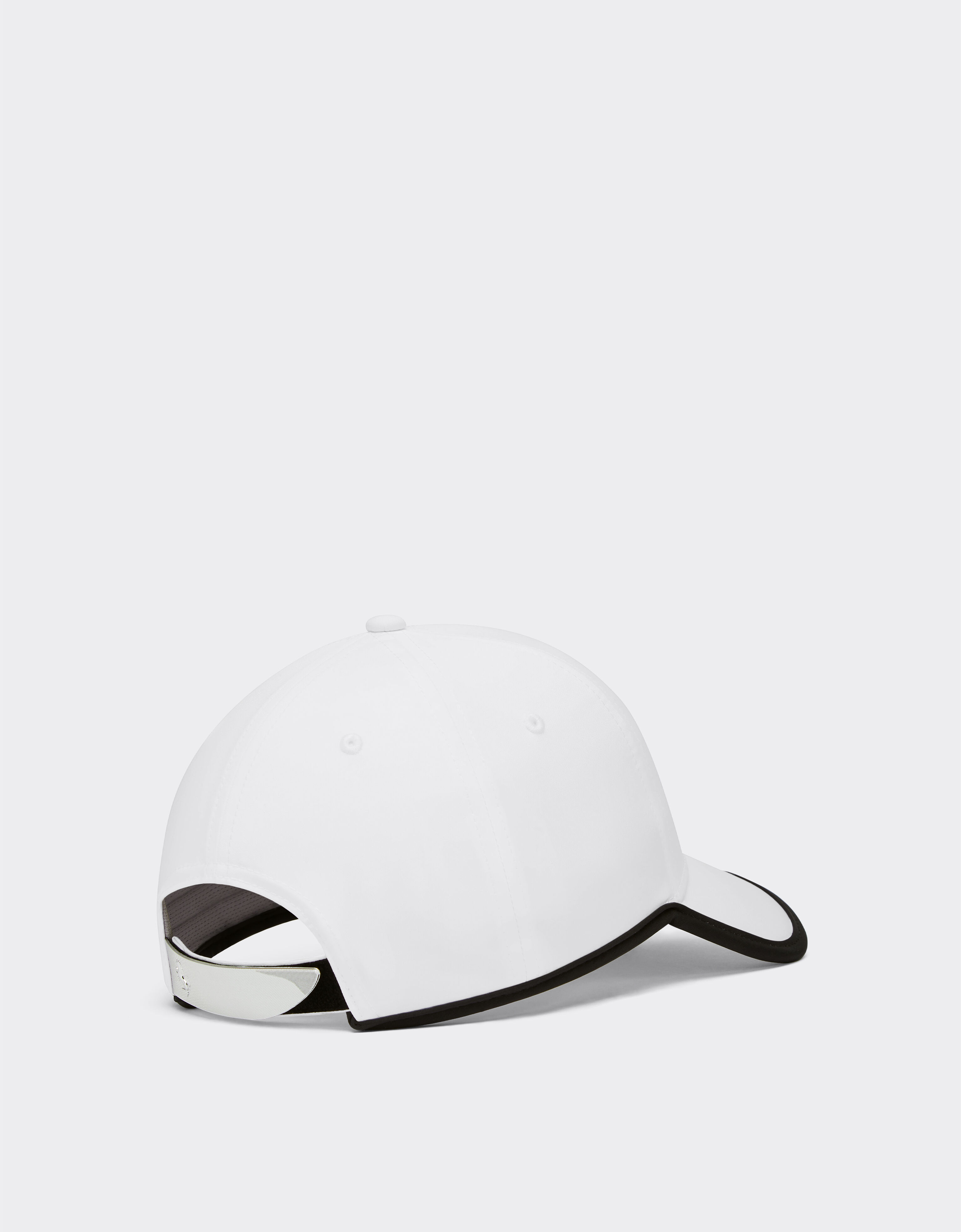 Ferrari 对比饰带棒球帽 光学白 20815f