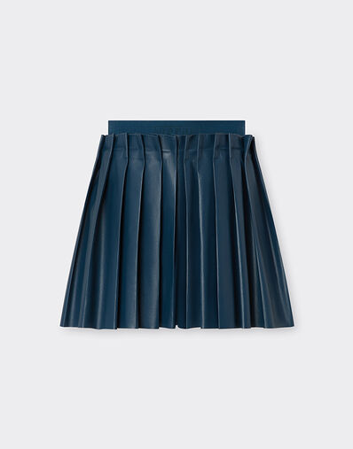 Ferrari 半光泽纳帕皮革短裤 孔雀蓝 22460f