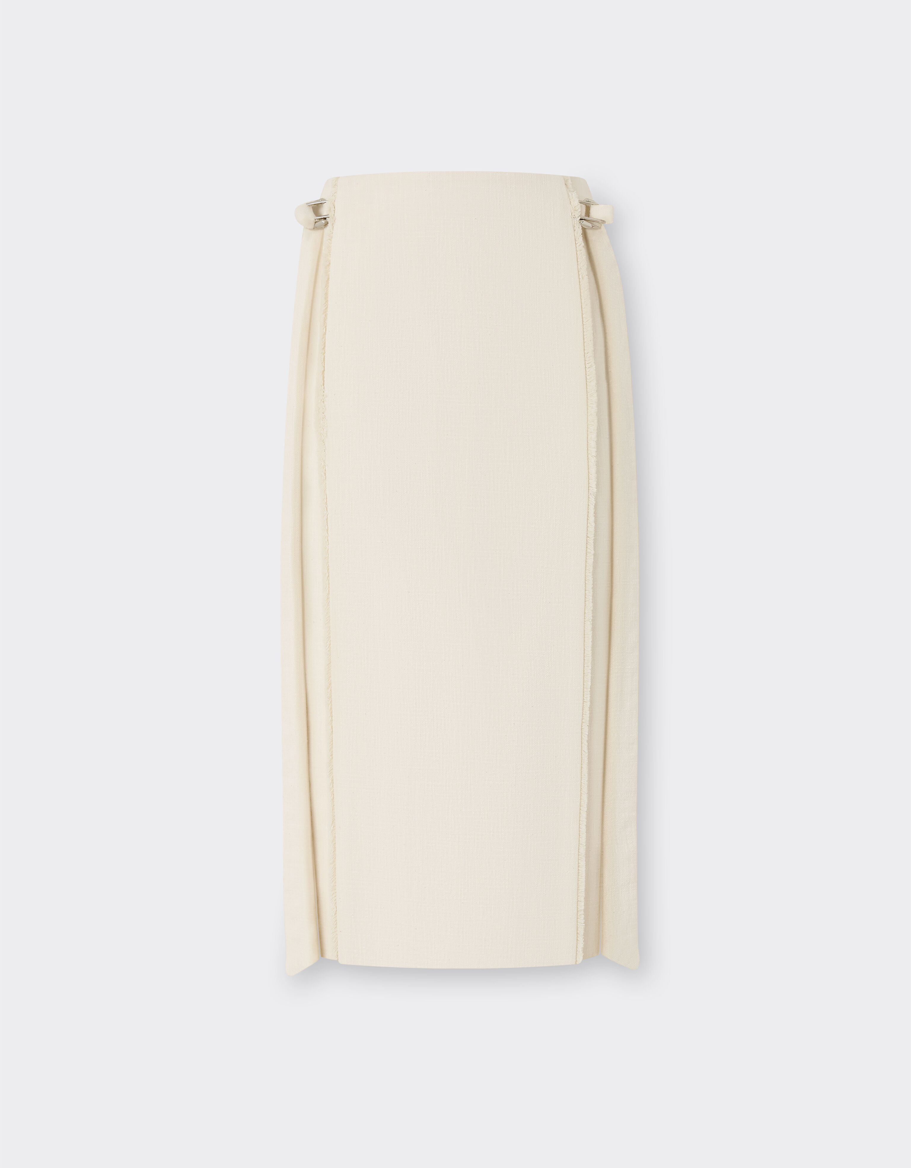 Ferrari 马菲莱棉质半身裙 Avorio 51433f