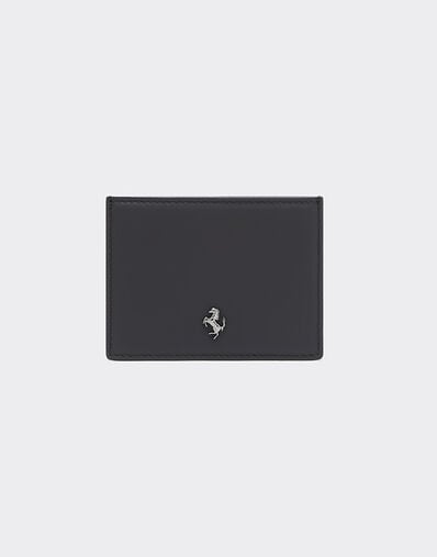Ferrari Second Life Leather Card Holder Black 21435f
