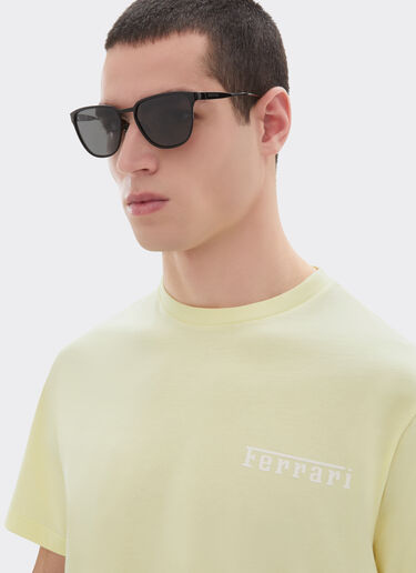Ferrari Ferrari sunglasses in  blackmetal  with black crystal polarized lenses Black Matt LA0LDf