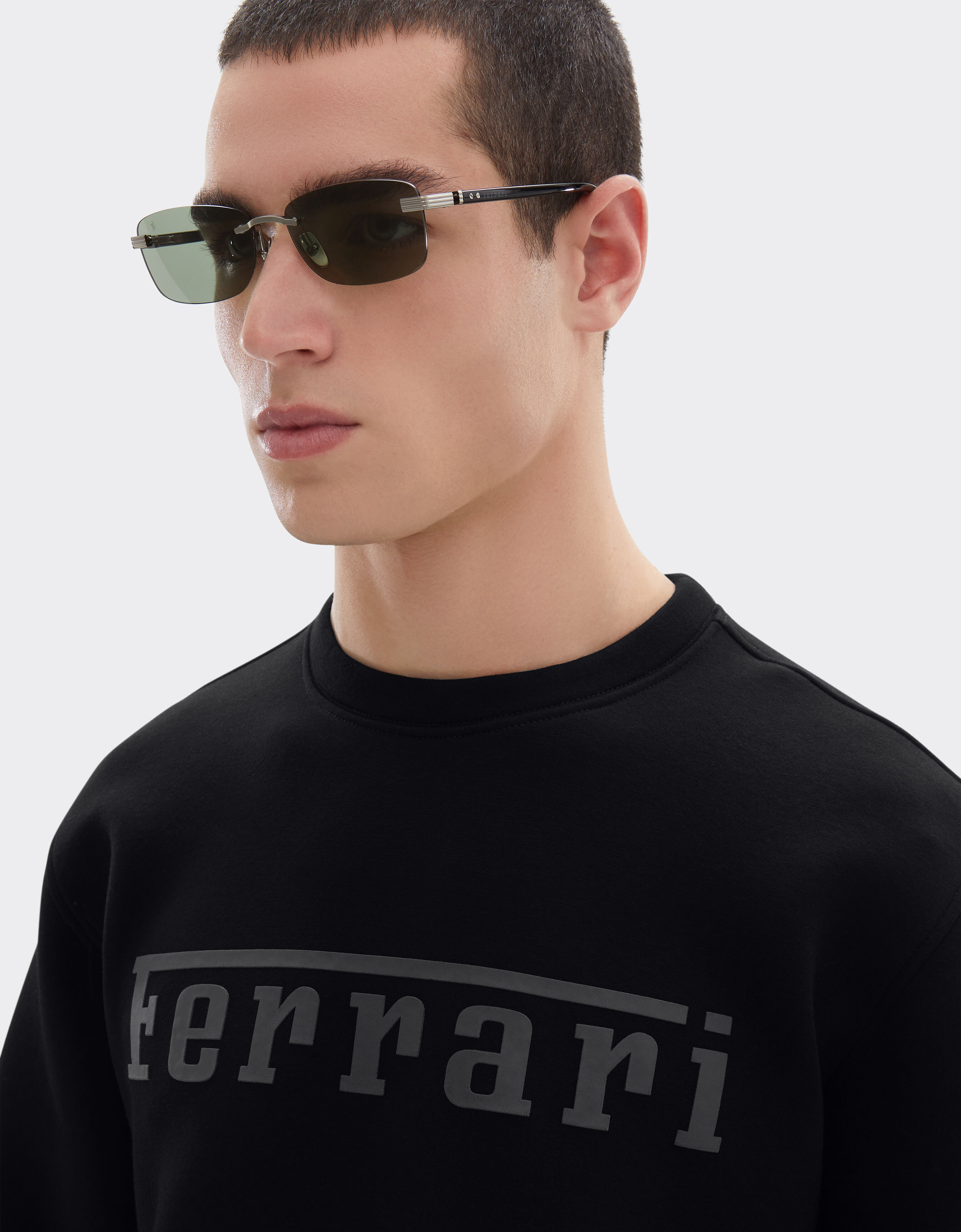 Ferrari Scuba sweatshirt with Ferrari logo Nero 51059f