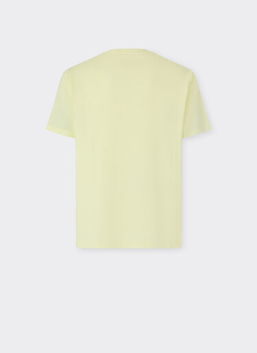 Ferrari Cotton T-shirt with Ferrari logo Wisteria 51044f