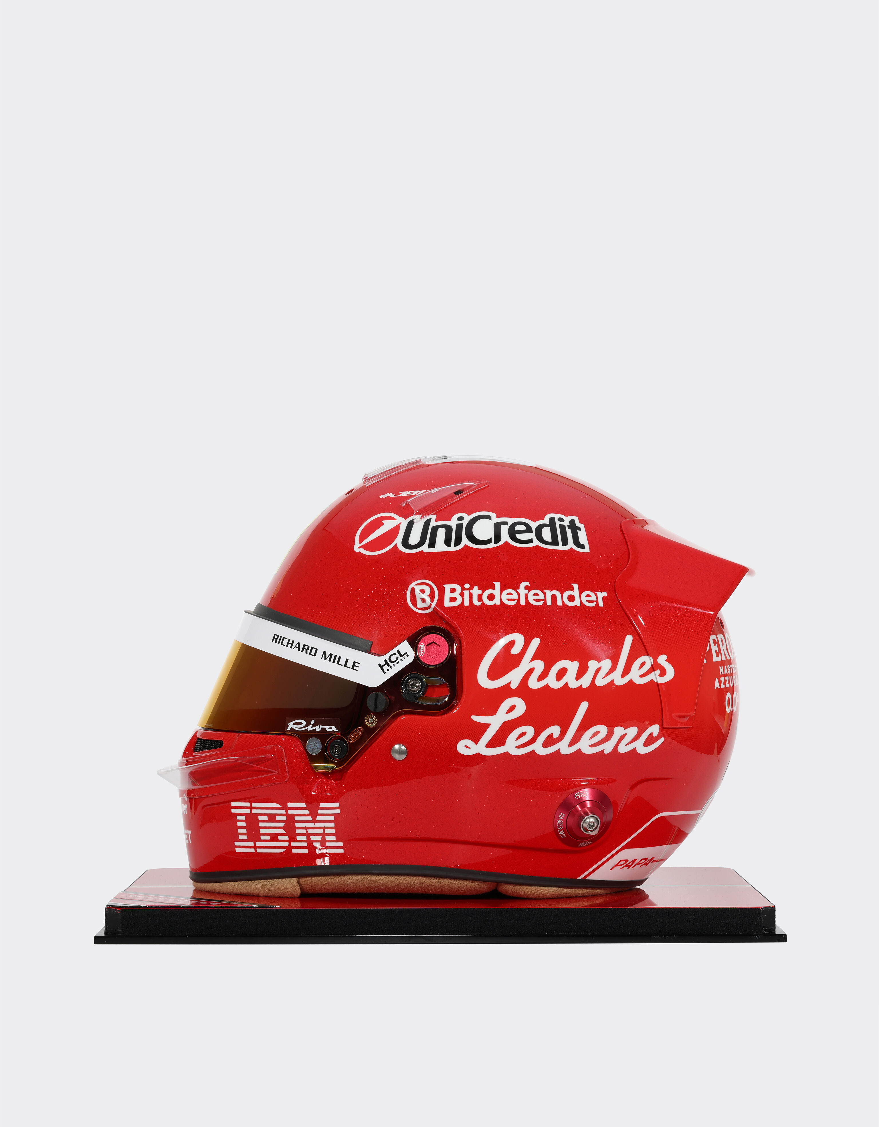 Ferrari 1:1比例夏尔·勒克莱尔蒙扎2025特别版头盔 MULTICOLOUR LA06Yf