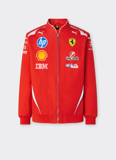 Replica Drivers Authentic 2026 Bomber Jacket Puma for Scuderia Ferrari HP Ferrari Replica Drivers Authentic 2026 Bomber Jacket Puma for Scuderia Ferrari HP Red LA0H1f