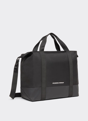  Weekender bag in technical fabric Nero SBNWE0003HMM0033f