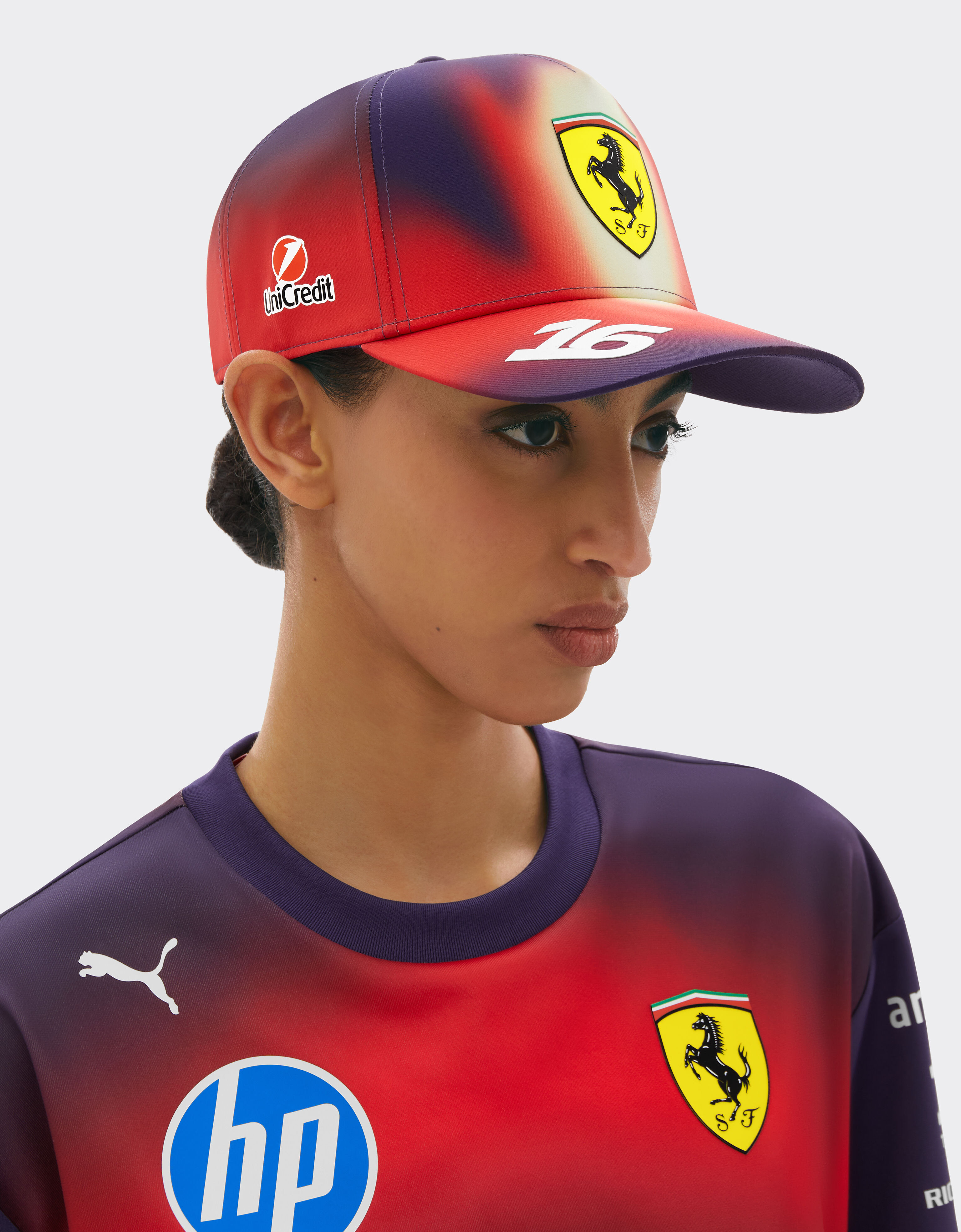 Leclerc Replica Puma baseball cap for Scuderia Ferrari HP China 2026 Ferrari Leclerc Replica Puma baseball cap for Scuderia Ferrari HP China 2026 Rosso LA0GNf