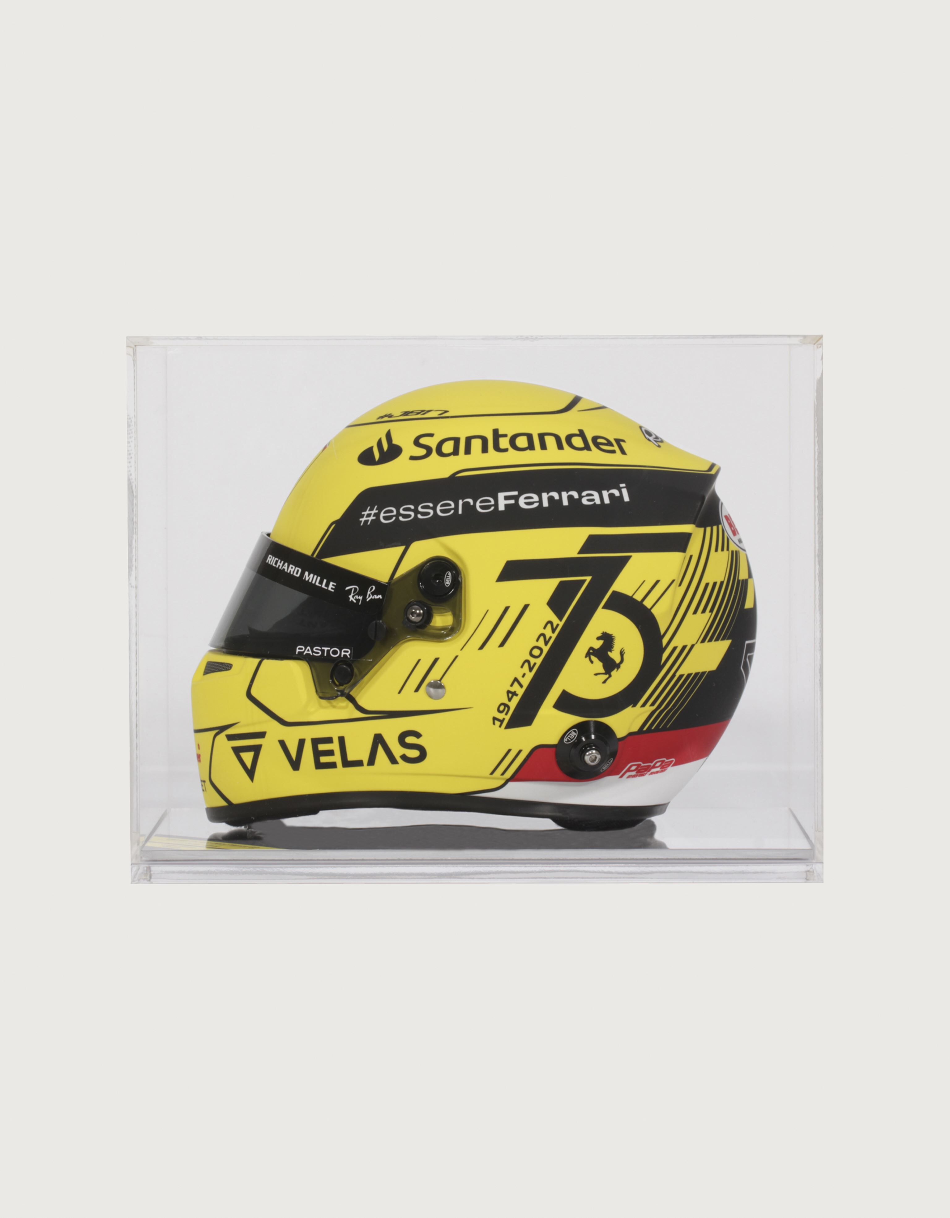 Ferrari Charles Leclerc Giallo Modena 特别版1：2迷你头盔 黄色 F0650f