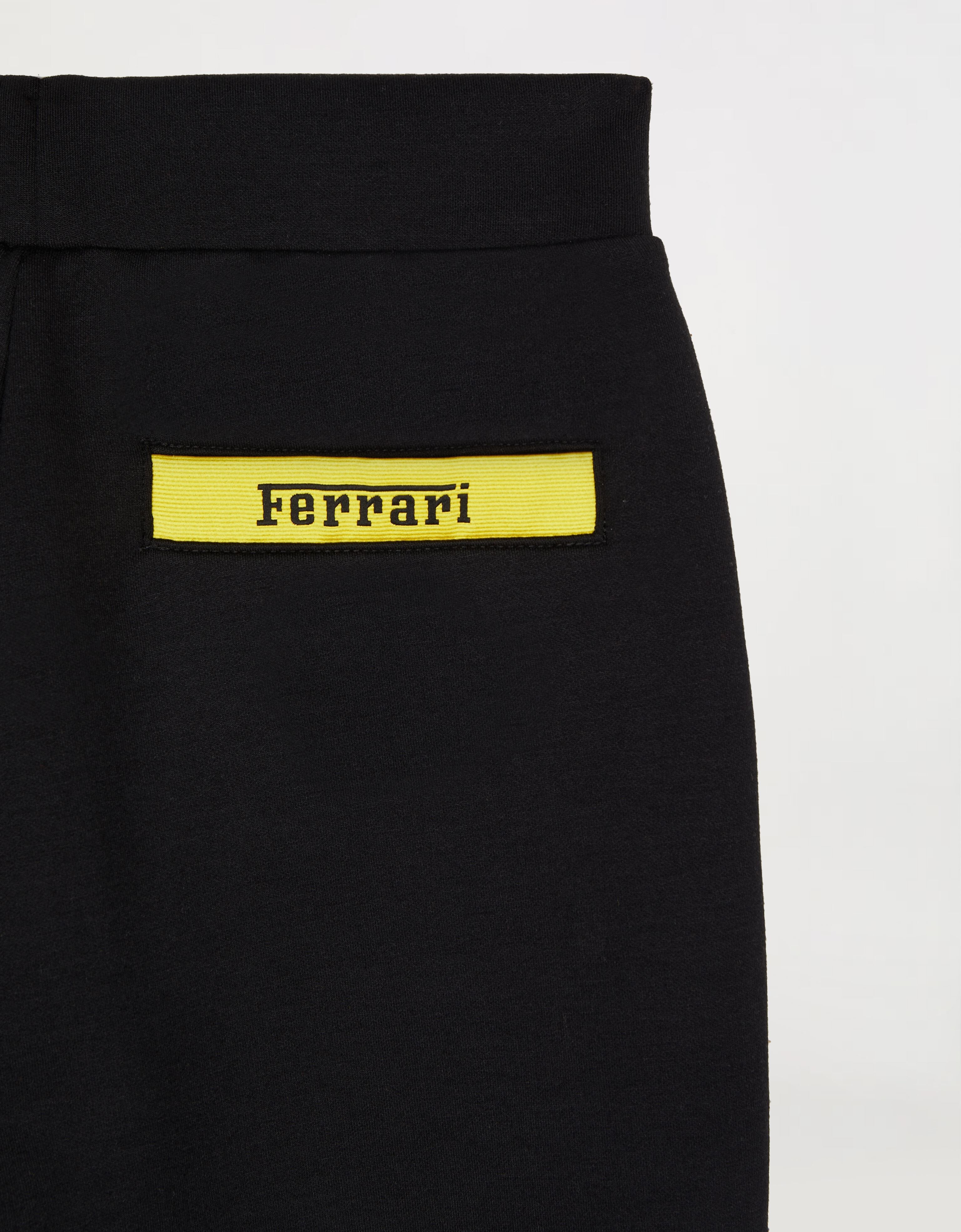 Ferrari Children’s joggers with Ferrari logo tape 黑色 46998fK