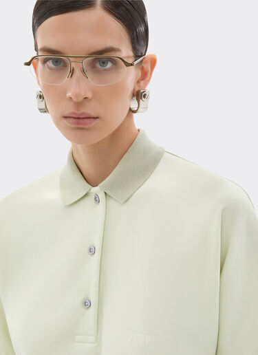 棉质双面布 Polo 衫 Ferrari 棉质双面布 Polo 衫 Granite Green 50140f