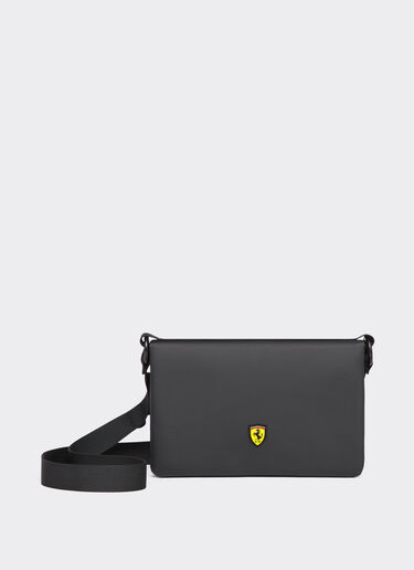  Crossbody bag with Ferrari Scudetto Nero SBNBP0017HMM0032f