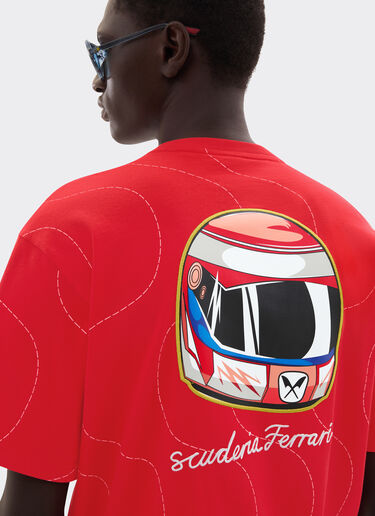 Ferrari Puma 为法拉利HP车队 2025年蒙扎大奖赛推出限量版 T 恤 Red LA0A9f