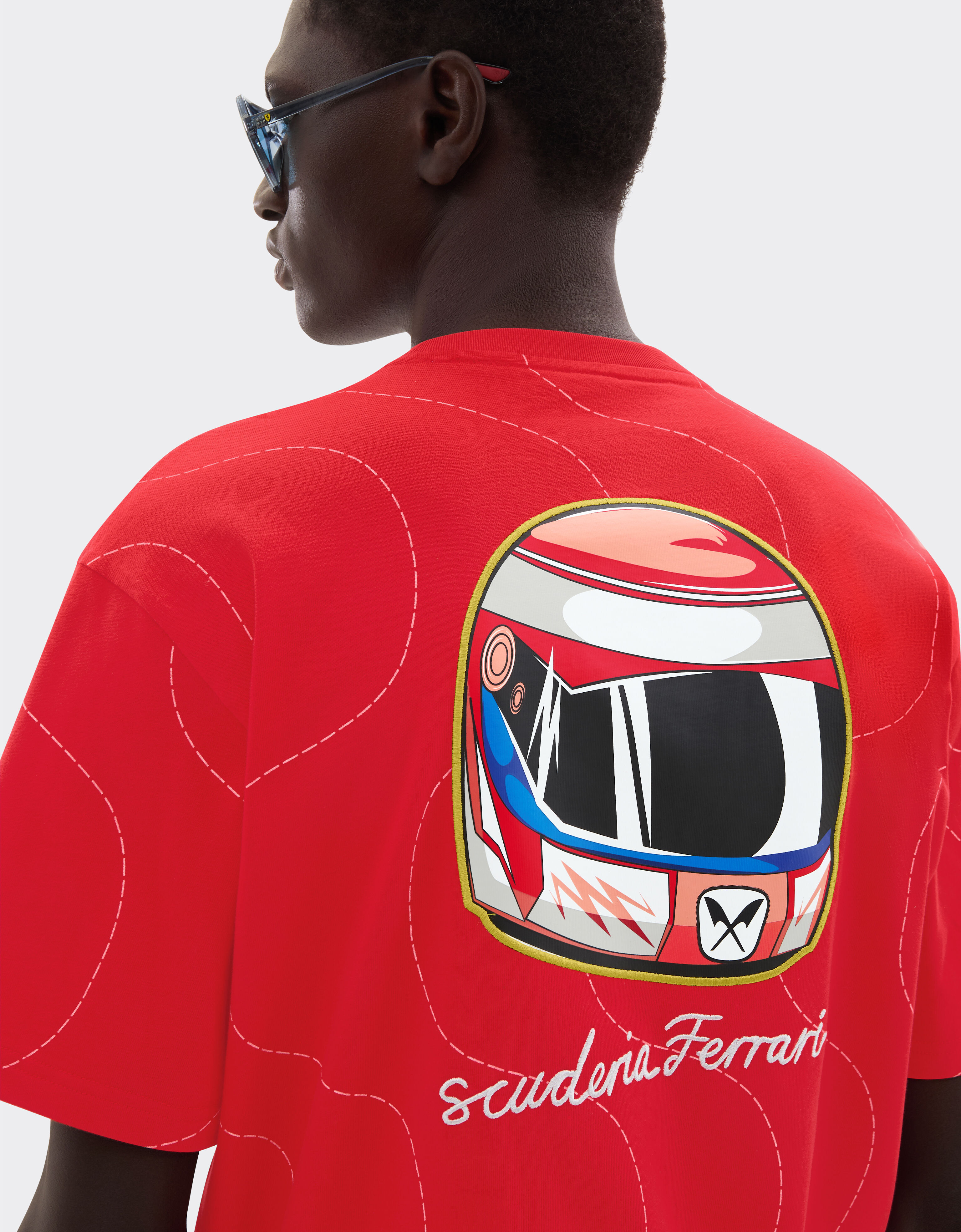 Ferrari Puma 为法拉利HP车队 2025年蒙扎大奖赛推出限量版 T 恤 Red LA0A9f