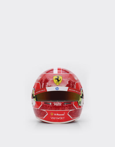 Ferrari 1:2比例 Charles Leclerc 拉斯维加斯2024特别版迷你头盔 红色 F1342f