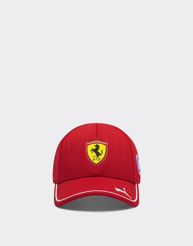 Ferrari Puma for Scuderia Ferrari HP 2025 Team baseball cap Red LA04Jf