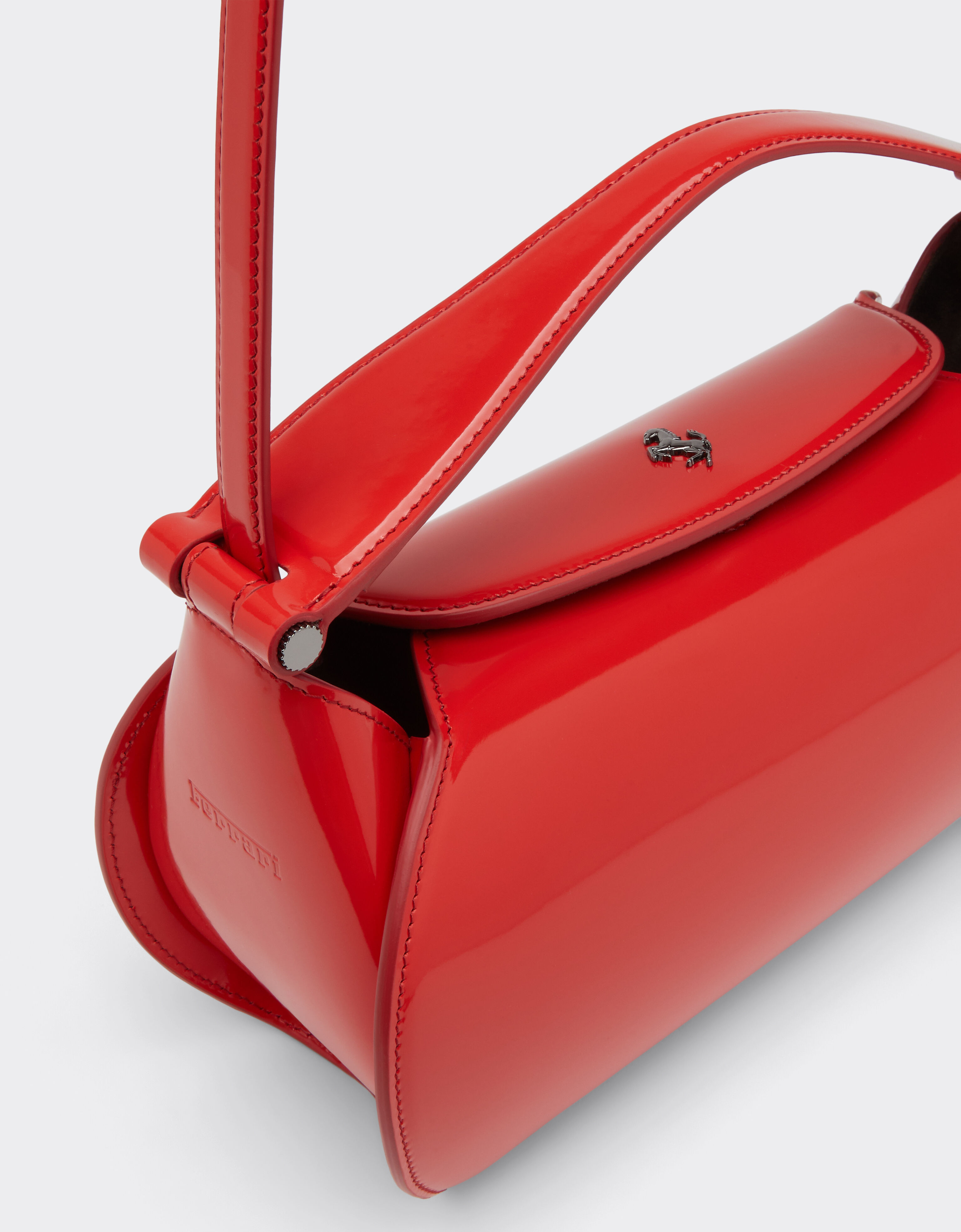 Ferrari La Ferrari Dino Top Handle Bag Rosso Dino 51053f