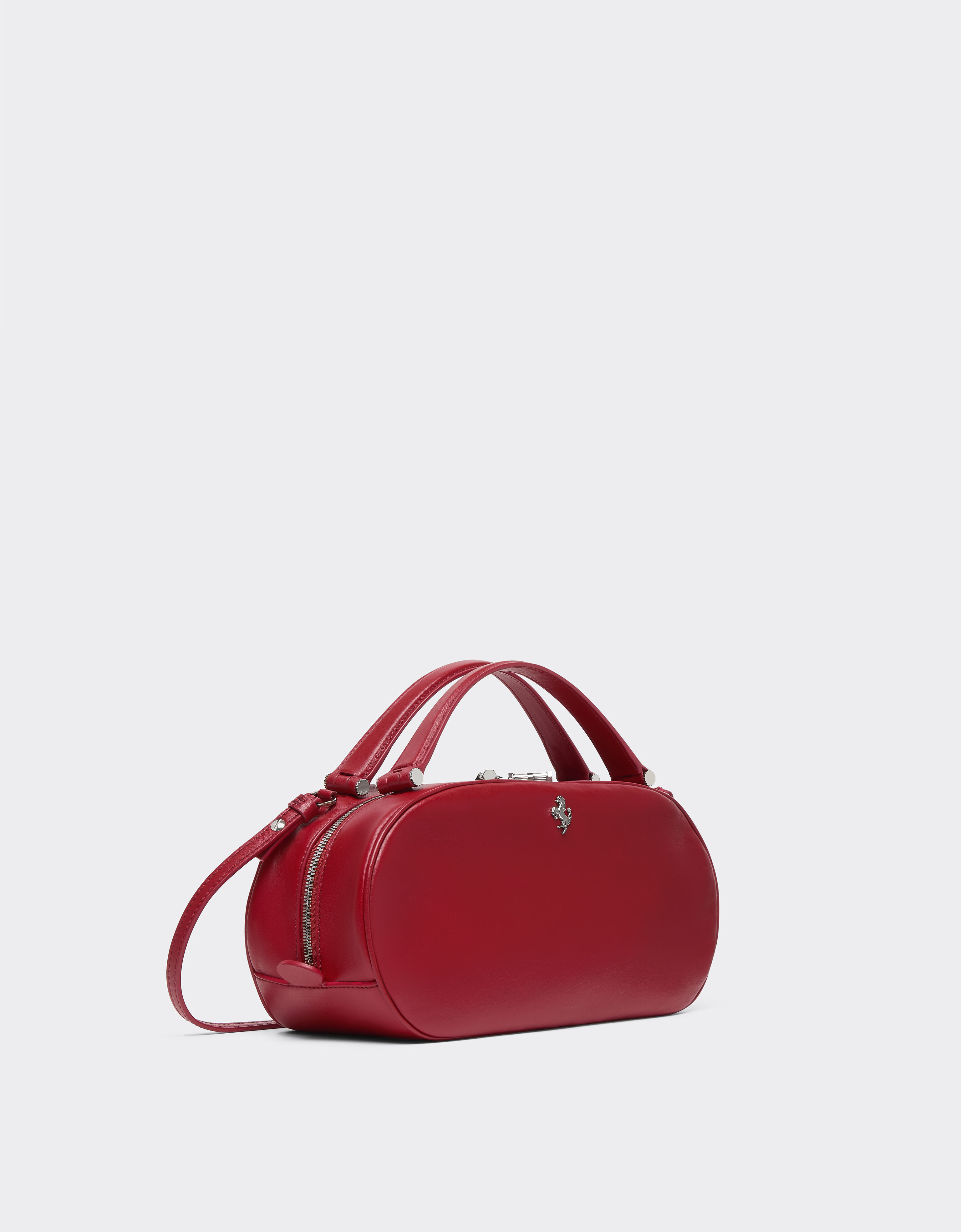 Ferrari La Ferrari Dino 迷你皮革保龄球包 Maison Red 50579f