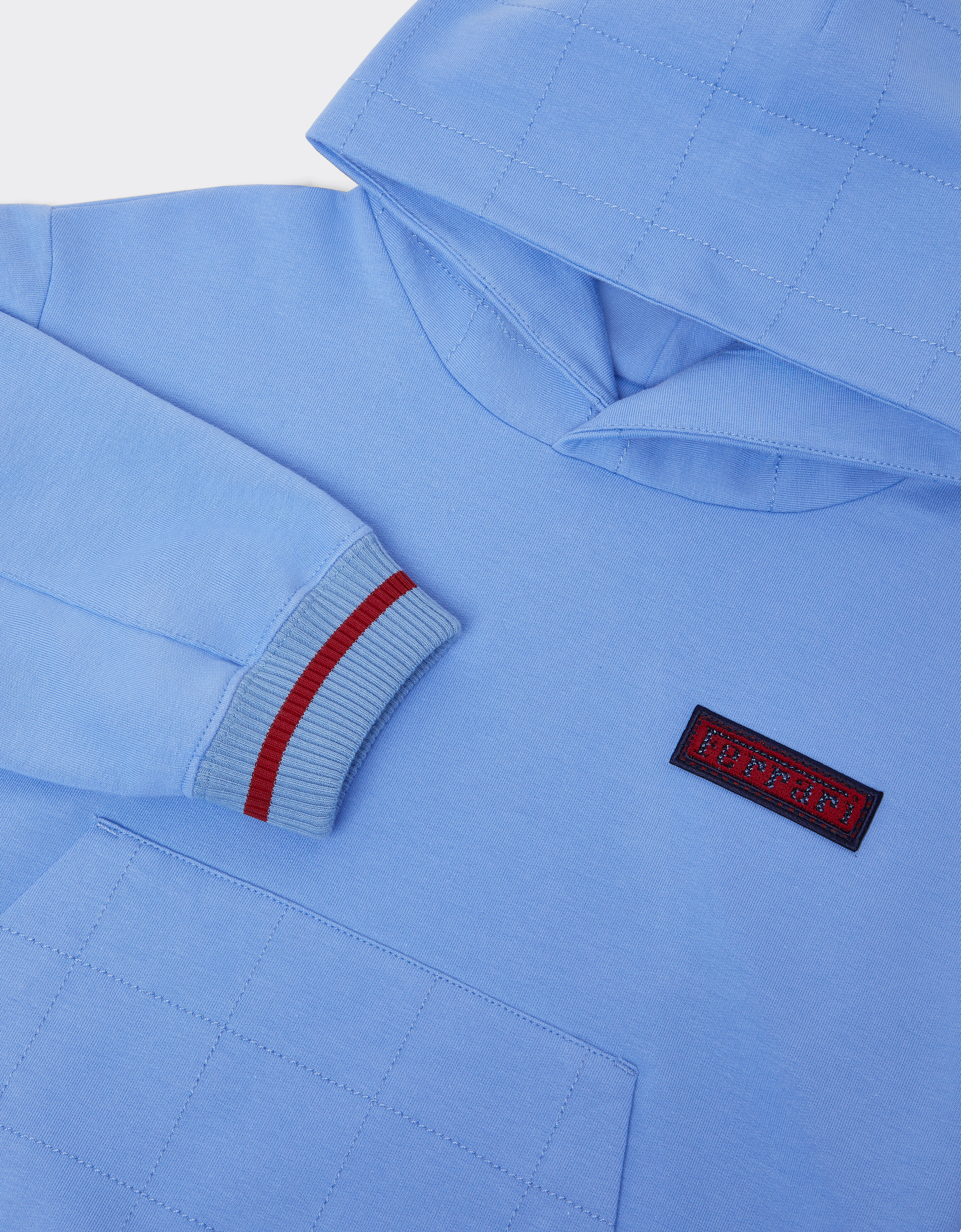 棉质连帽卫衣 Ferrari 棉质连帽卫衣 Oxford Blue 50143fK