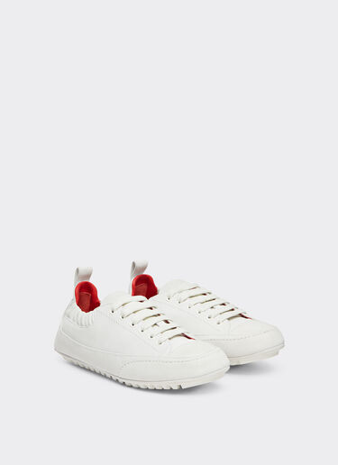 Ferrari 牛巴革驾驶训练鞋 Optical White 22037f