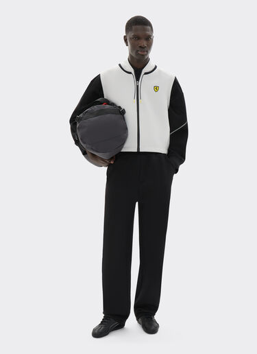  Scuba vest with Ferrari Scudetto Avorio SWMVT0011WNY0004f