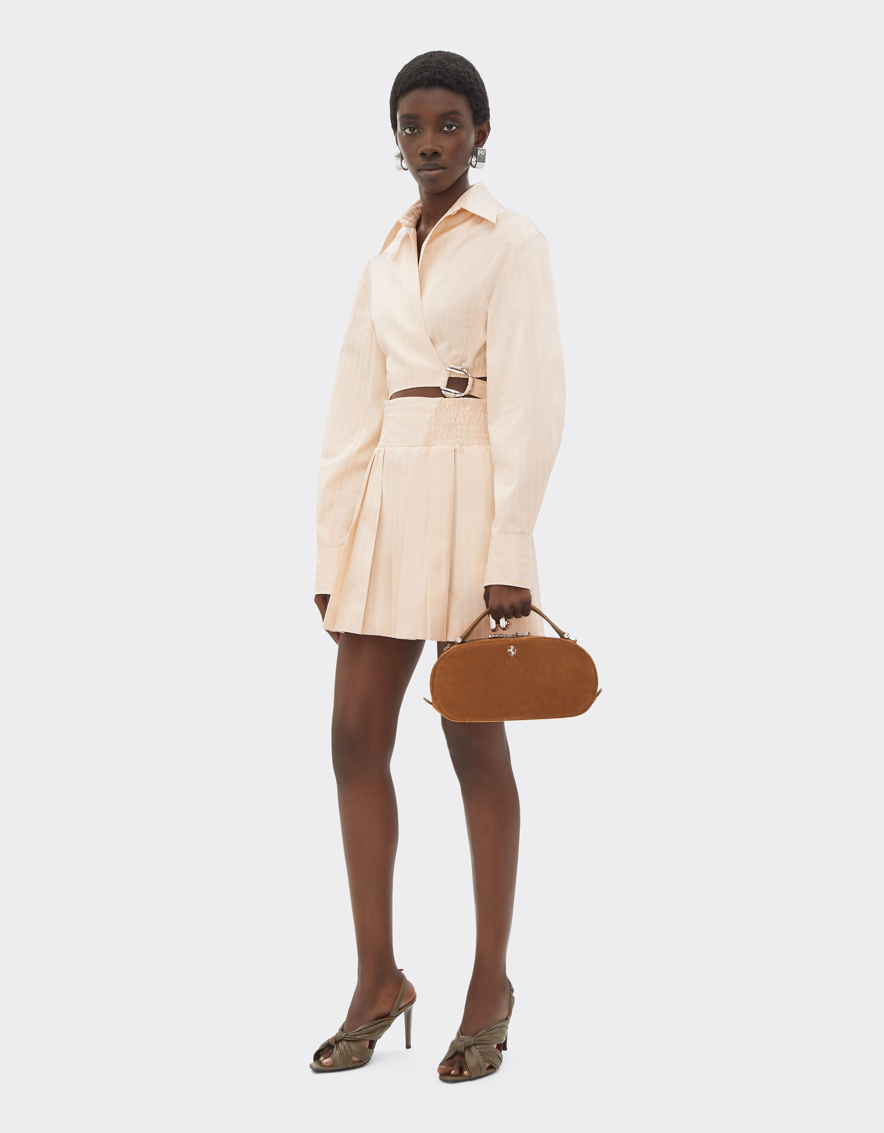 Ferrari La Ferrari Dino 迷你绒面革保龄球包 Jute 50580f