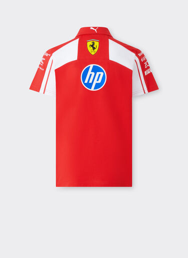 Replica 2026 Puma for Scuderia Ferrari HP children's polo shirt Ferrari Replica 2026 Puma for Scuderia Ferrari HP children's polo shirt Red LA0H5fK
