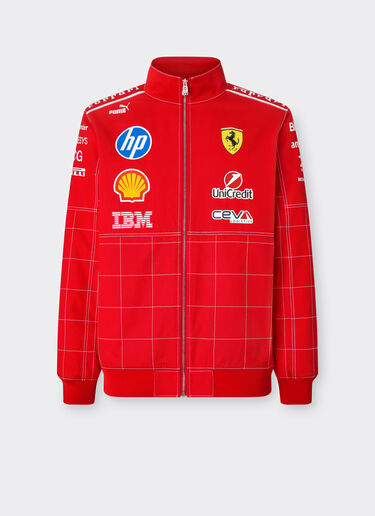 Giacca Replica Ferrari per il GP di Monza 2026 Ferrari Giacca Replica Ferrari per il GP di Monza 2026 Rosso LW0JK1151EXT0001f
