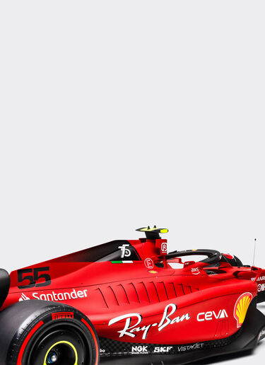 Ferrari 1:8 Carlos Sainz 法拉利 F1-75 模型车 红色 F0666f
