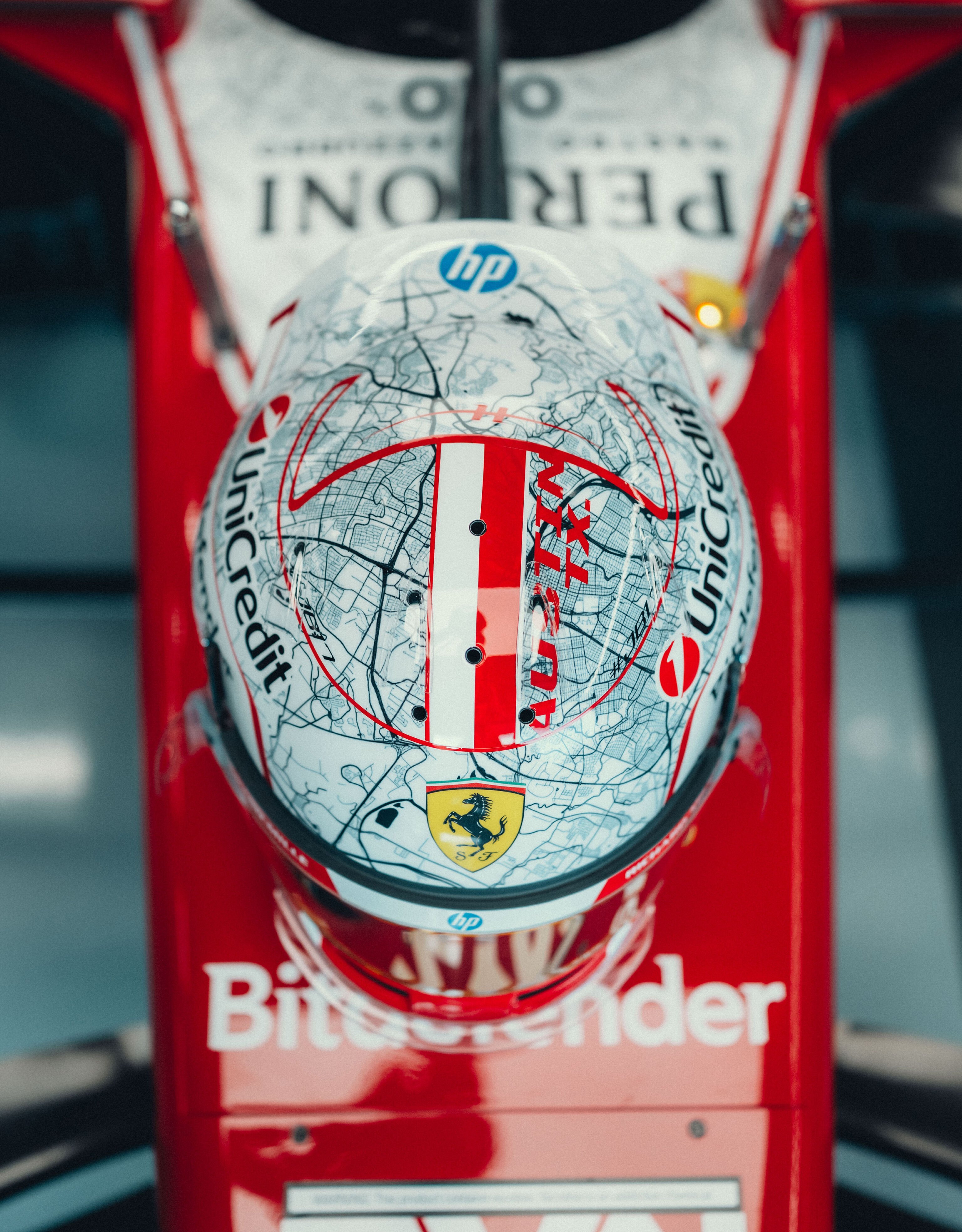 Charles Leclerc 1:1 Special Edition Helmet for the 2026 Austin Grand Prix Ferrari Charles Leclerc 1:1 Special Edition Helmet for the 2026 Austin Grand Prix Multicolor LO0R3059EXT0001f