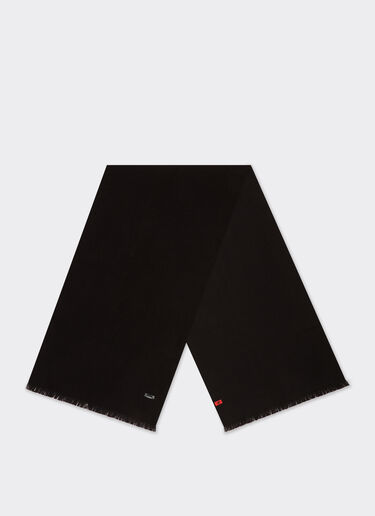 Ferrari Wool scarf Dark Brown 21335f
