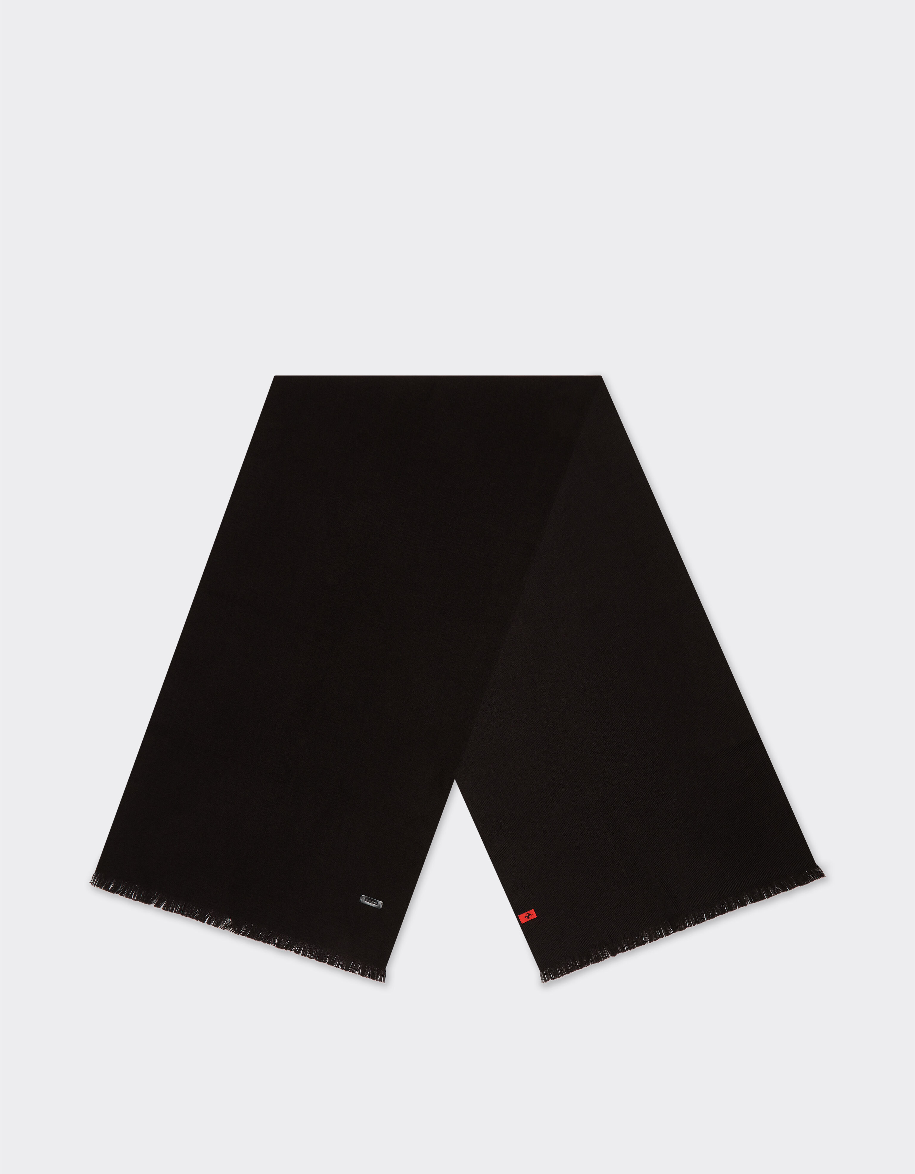 Ferrari Wool scarf Dark Brown 21335f