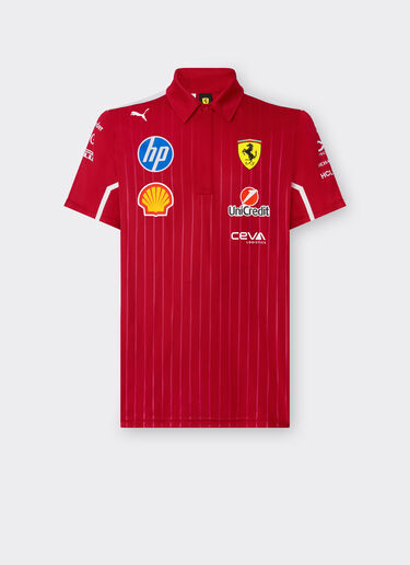Ferrari Puma 与 Scuderia Ferrari HP 合作款2025车队 Pro Polo 衫 樱桃色 LA021f