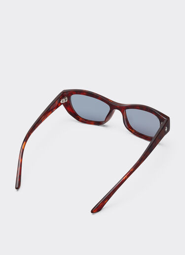 Ferrari Ferrari sunglasses in  Havana redacetate  with blue polarized lenses Red brown LA0L3f