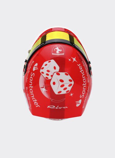 Ferrari 1:2 2023 Carlos Sainz 迷你头盔 - 拉斯维加斯特别版 红色 F0904f