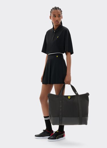  Weekender bag in technical fabric Nero SBNWE0003HMM0033f