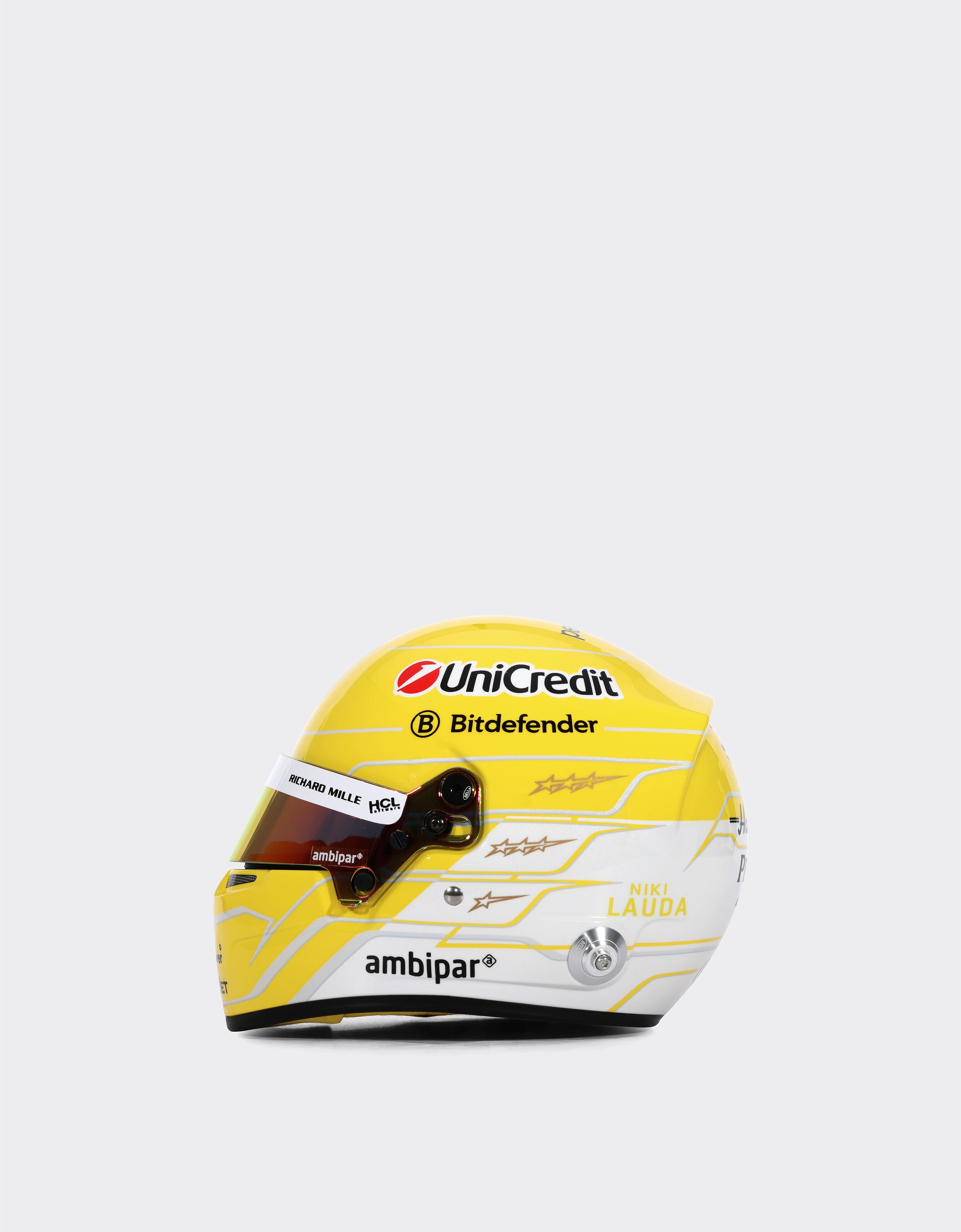 Ferrari 1:2比例汉密尔顿蒙扎迷你头盔 - 2025特别版 MULTICOLOUR LA07Qf
